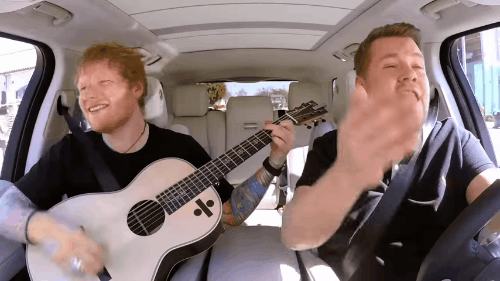 Ed Sheeran carpool karaoke