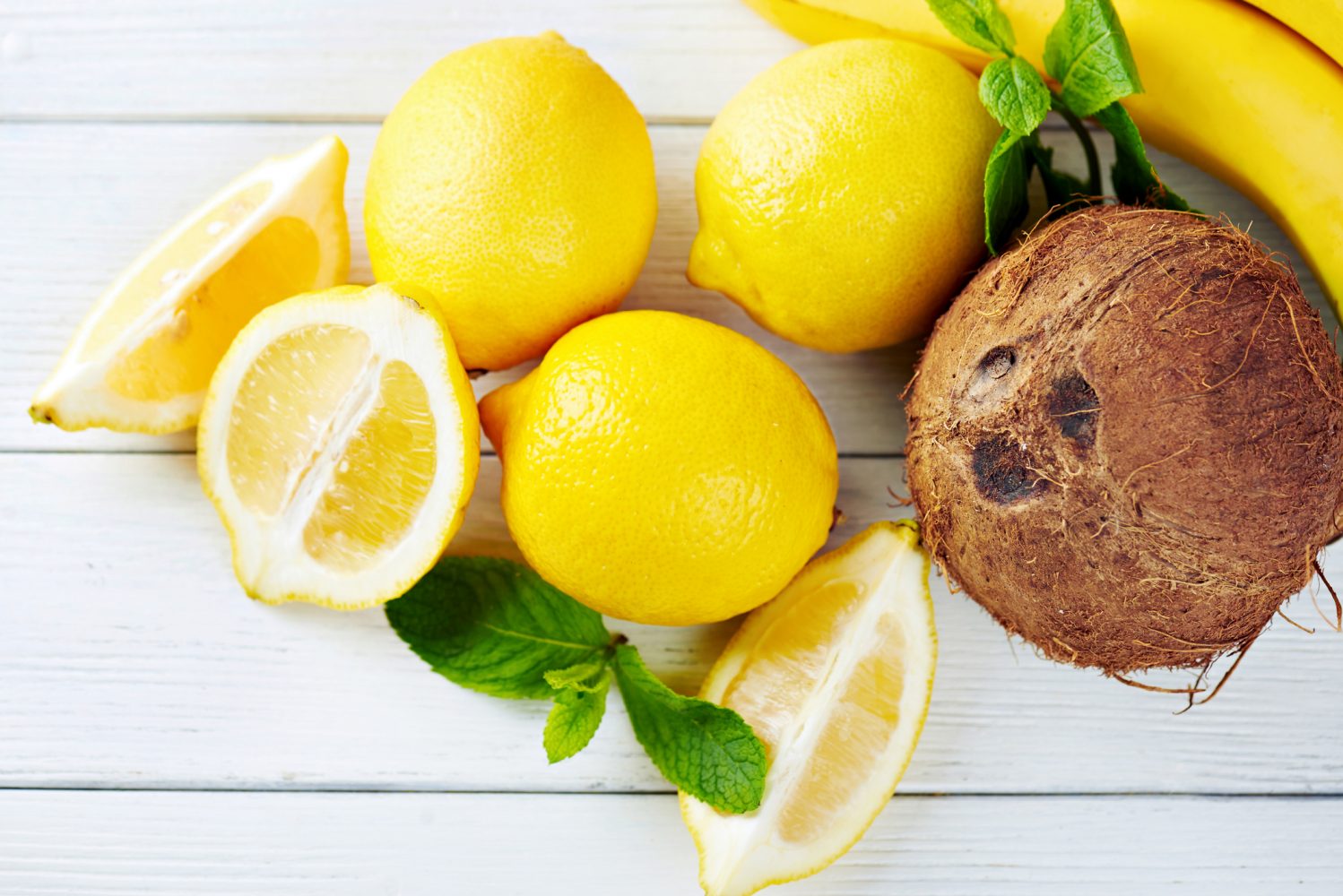 Coco y limón