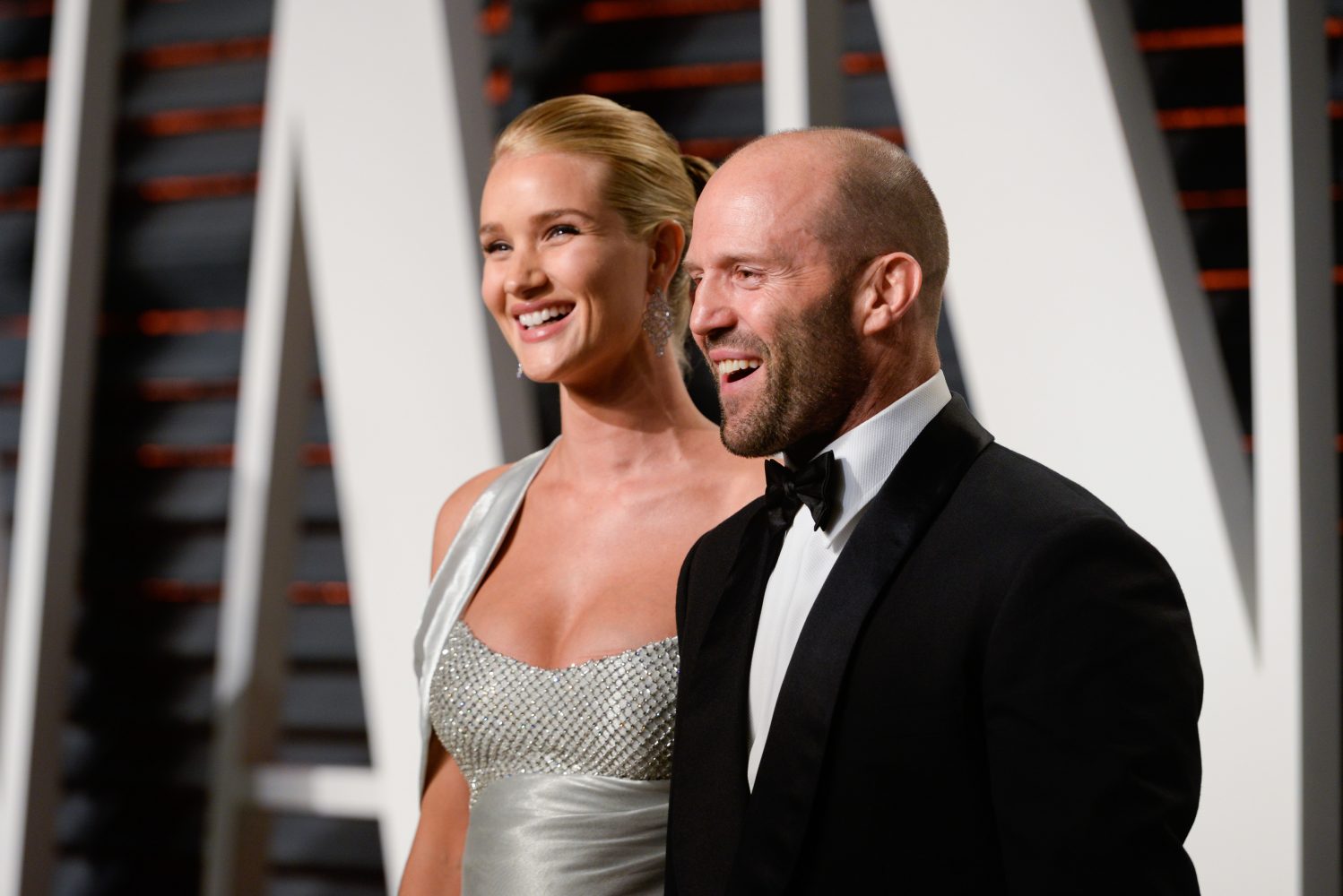 Rosie Huntington-Whiteley y Jason Statham
