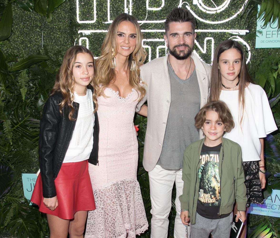 Juanes y su familia