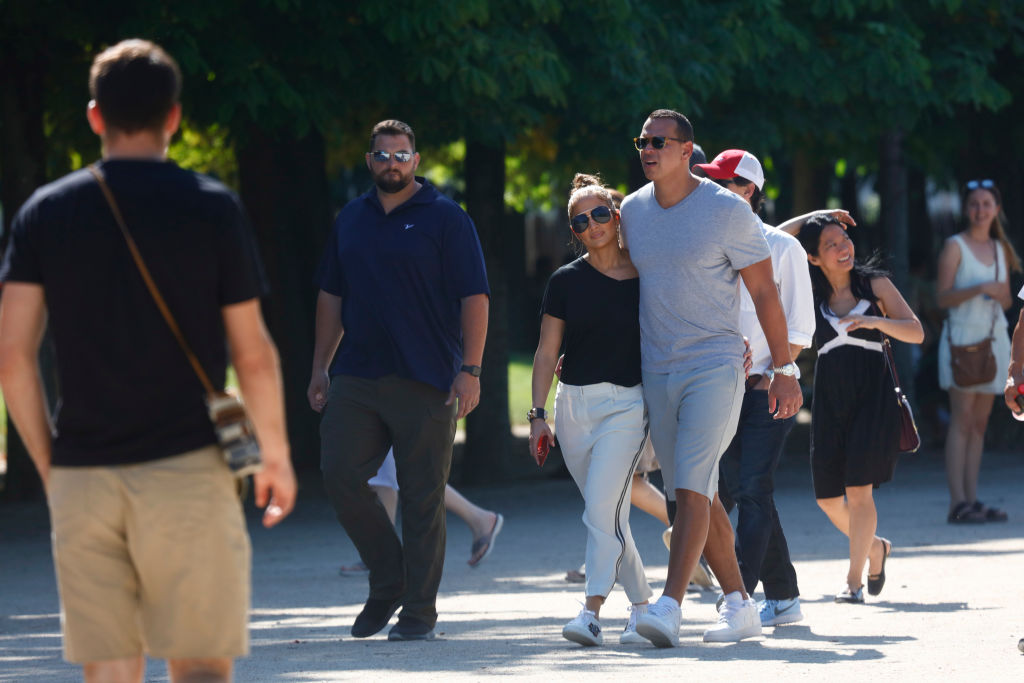Jennifer Lopez y Alex Rodriguez 