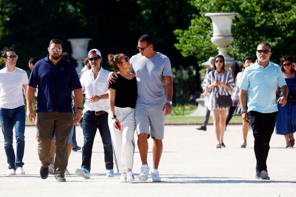 Jennifer Lopez y Alex Rodriguez 