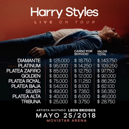 Harry Styles Chile