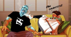 Estas divertidas ilustraciones muestran cómo es vivir en pareja