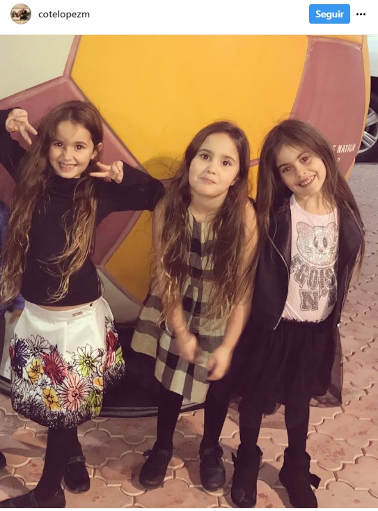 María José López trillizas