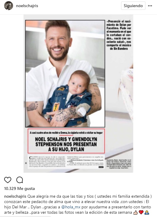 Noel Schajris instagram 