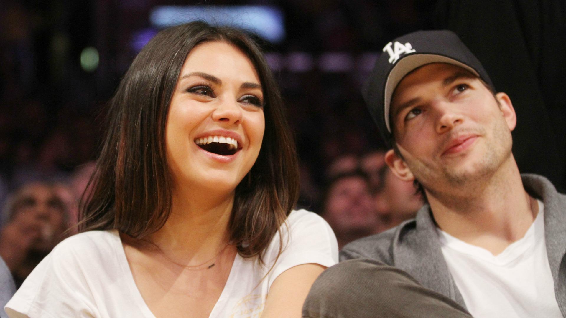 Mila Kunis y Ashton Kutcher muestran cómo entretienen a sus hijos en cuarentena