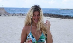 María José López bromea con su peso mientras disfruta de unas soñadas vacaciones