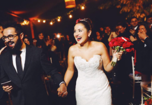 Pamela Leiva y su marido disfrutan de su luna de miel en Estados Unidos