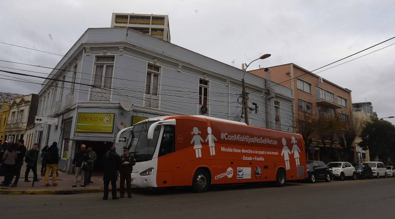 Bus de la Libertad en Valparaíso