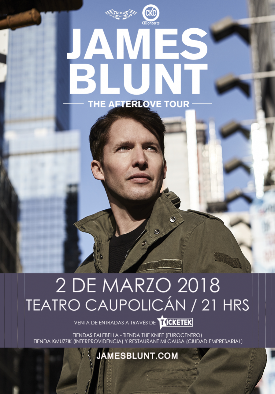 James Blunt en Chile