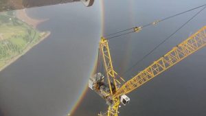 Video muestra un arcoíris de círculo completo en Rusia