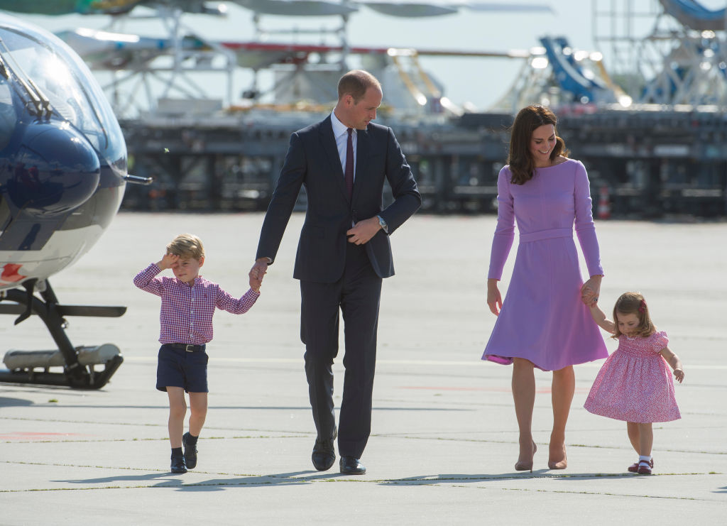 Pataleta de la princesa Charlotte pone en apuros a Kate Middleton