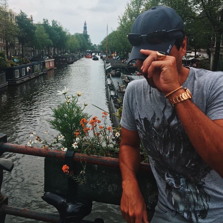 Chayanne vacaciones Holanda