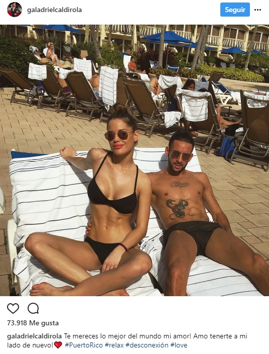 Gala Caldirola vacaciones