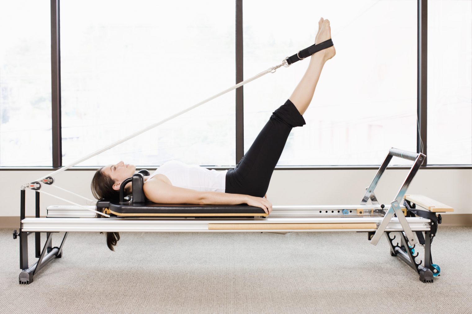 Pilates en máquina
