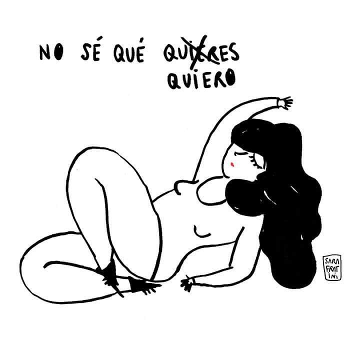 Ilustración mujer Sara Fratini