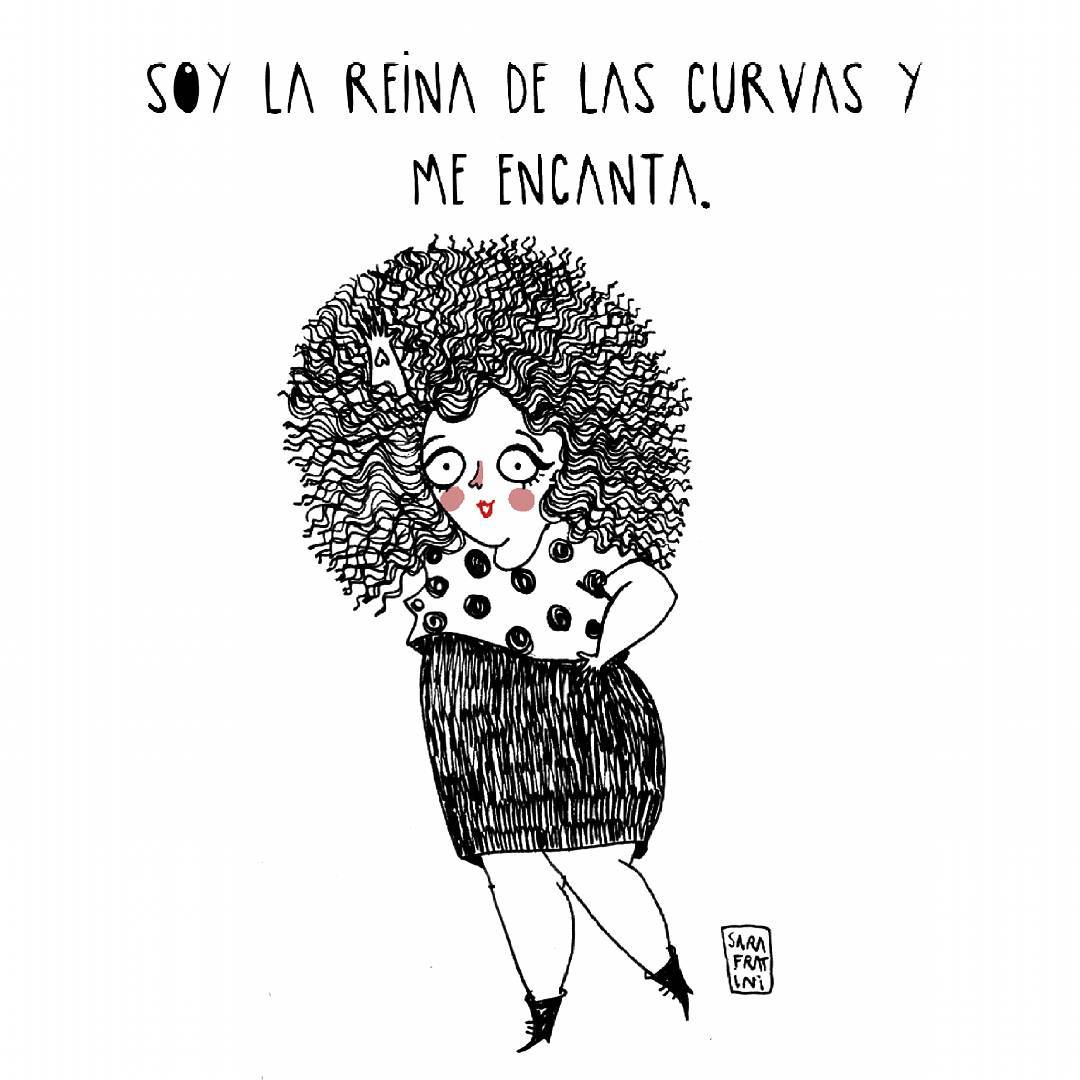 Ilustración mujer Sara Fratini