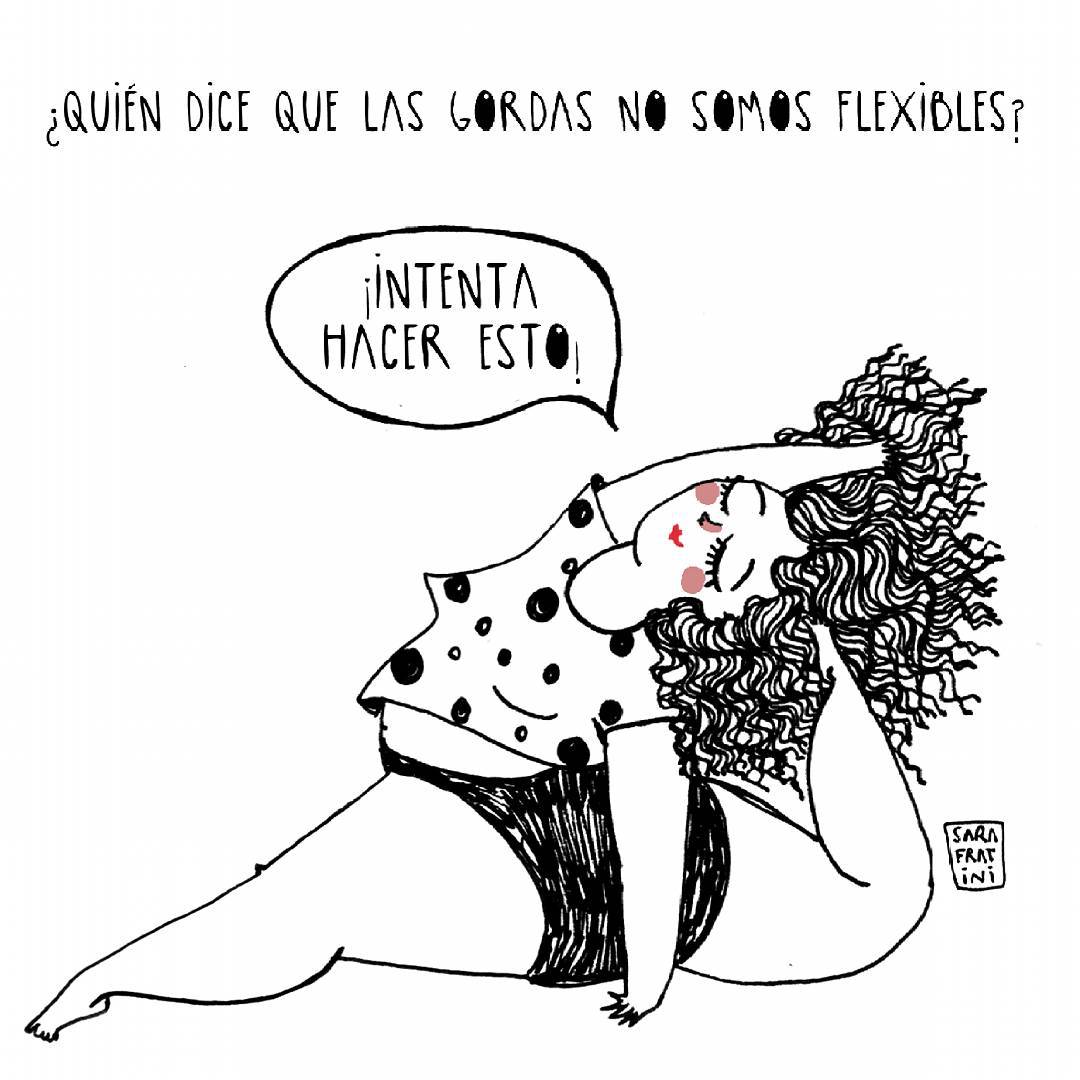 Ilustración mujer Sara Fratini