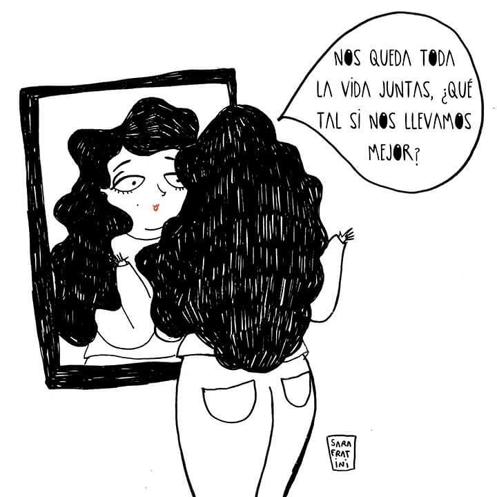 Ilustración mujer Sara Fratini