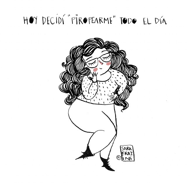 Ilustración mujer Sara Fratini