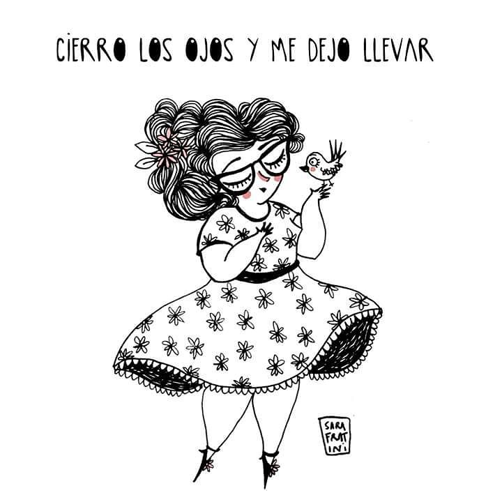 Ilustración mujer Sara Fratini