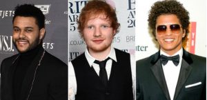 The Weeknd, Bruno Mars y Ed Sheeran encabezan las nominaciones a los MTV VMA
