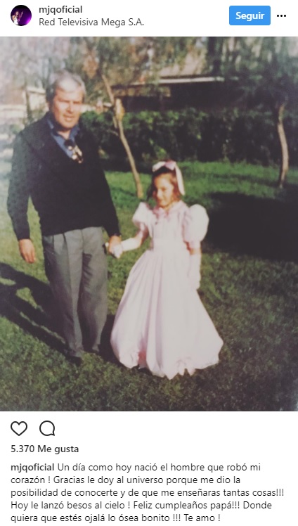 María José Quintanilla instagram