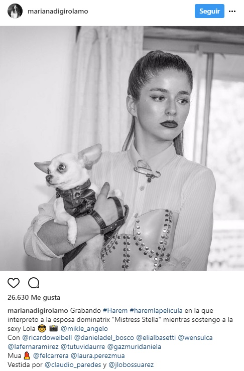 Mariana Di Girolamo instagram