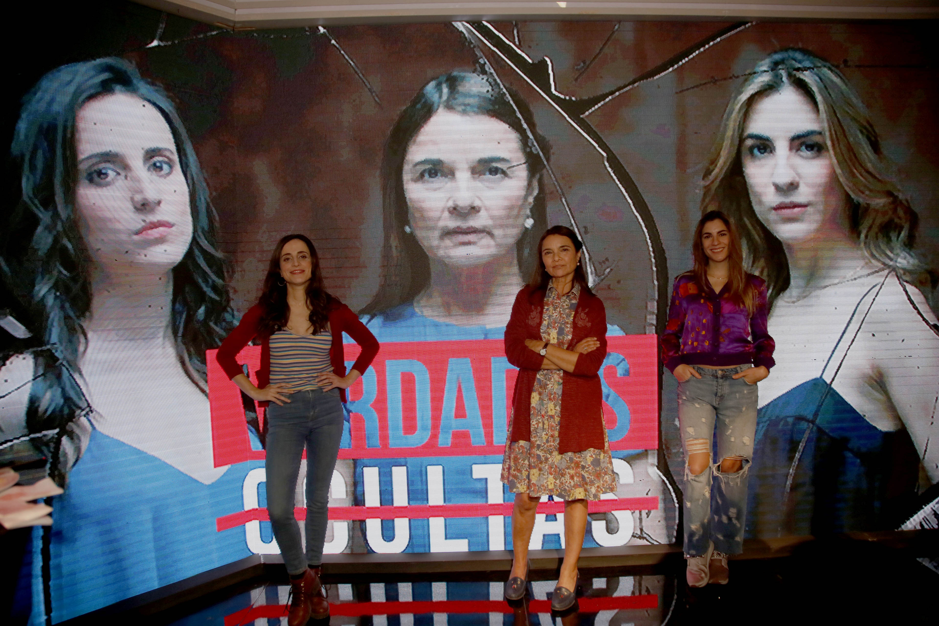 "Verdades ocultas": Revisa las imágenes del elenco de la nueva teleserie de Mega