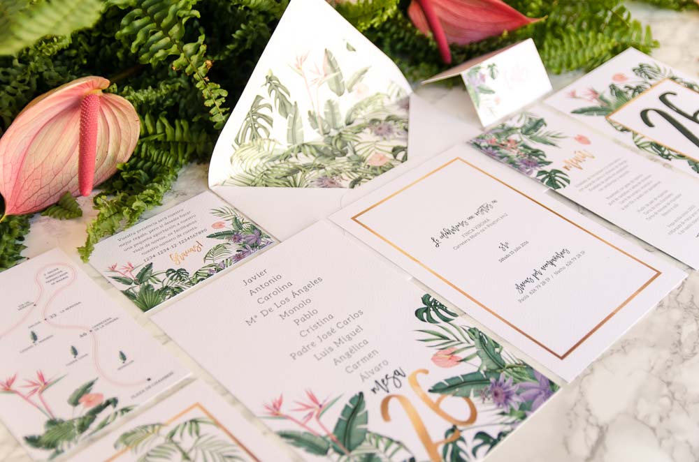 Conoce toda la papelería que puedes utilizar en tu matrimonio