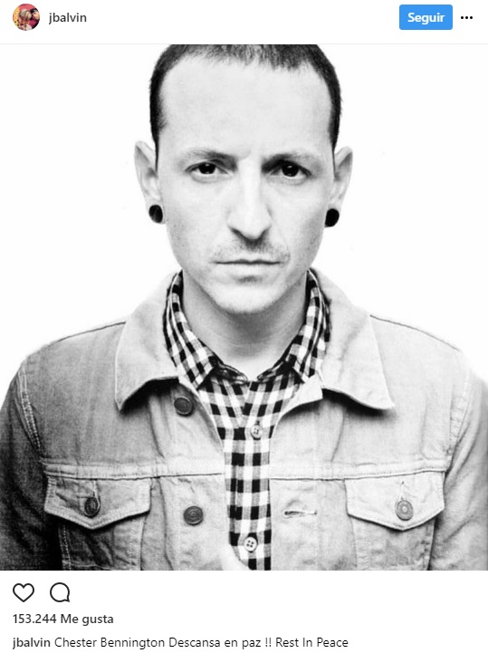 Chester Bennington reacciones