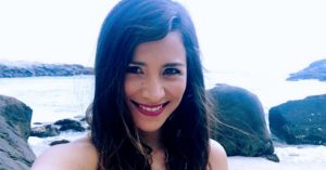 A lo Paloma Mami: Loreto Aravena quiso imitar a la cantante y terminó en el agua