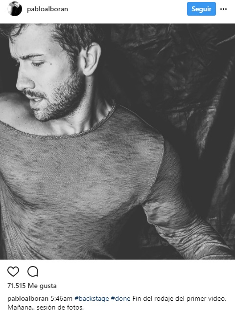 Pablo Alborán instagram