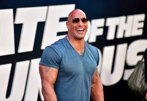 Dwayne Johnson encantó jugando a tomar el té con su hija