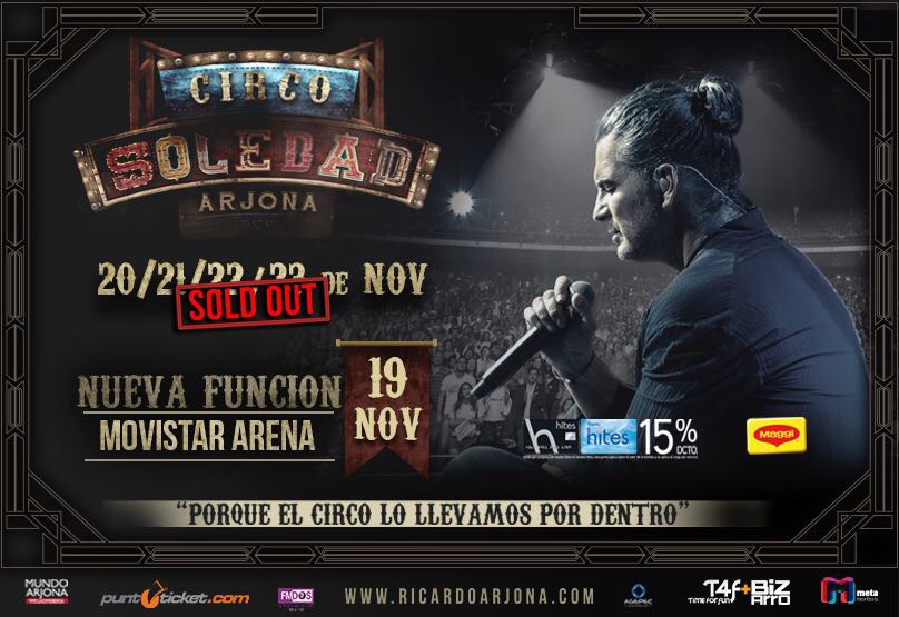 Ricardo Arjona concierto