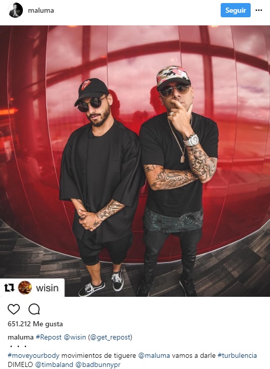 Maluma instagram