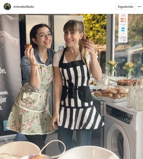 Min Rebolledo con Genoveva Tenaillon