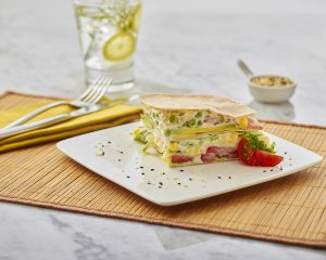 ¡Rápida y perfecta para los días de calor! Disfruta esta receta de torta de verduras