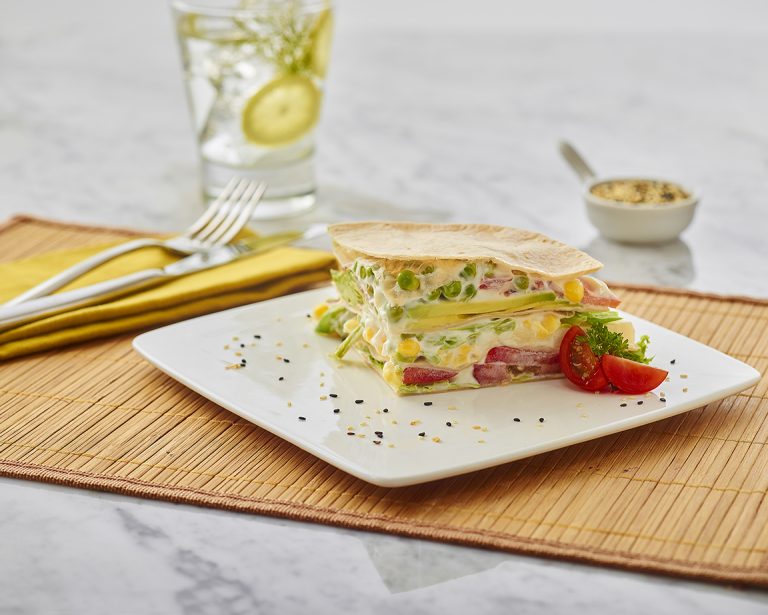 ¡Rápida y perfecta para los días de calor! Disfruta esta receta de torta de verduras