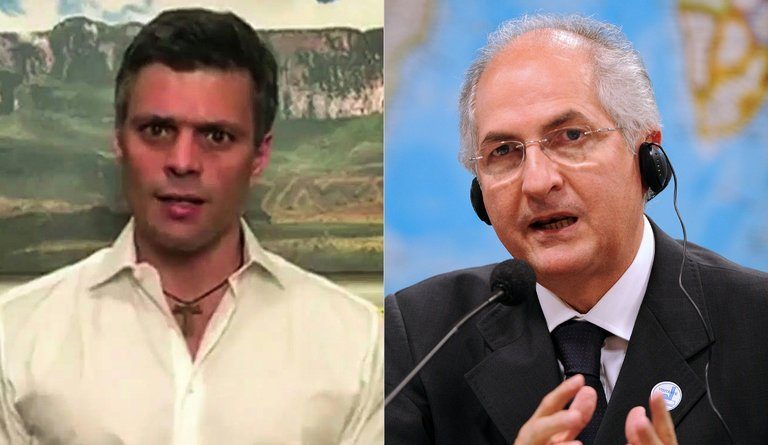 Leopoldo López y Antonio Ledezma