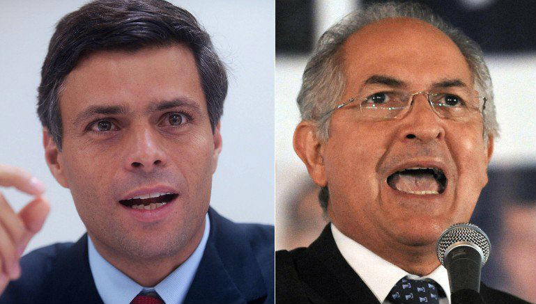 Leopoldo López y Antonio Ledezma