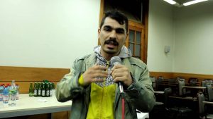 ¡Awww! El vocalista de Villa Cariño le escribió un tierno mensaje a la hija de Michelle Bachelet