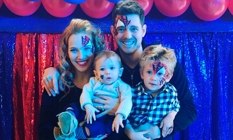 Así celebraron Michael Bublé y Luisana Lopilato el cumpleaños de su hijo Noah