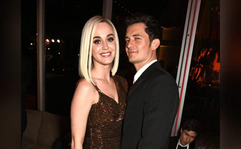 Katy Perry y Orlando Bloom debutaron en la alfombra roja como pareja