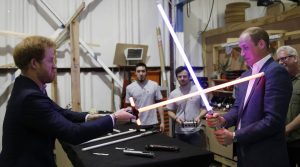 Príncipes William y Harry participarán en “Star wars: Los últimos jedi"