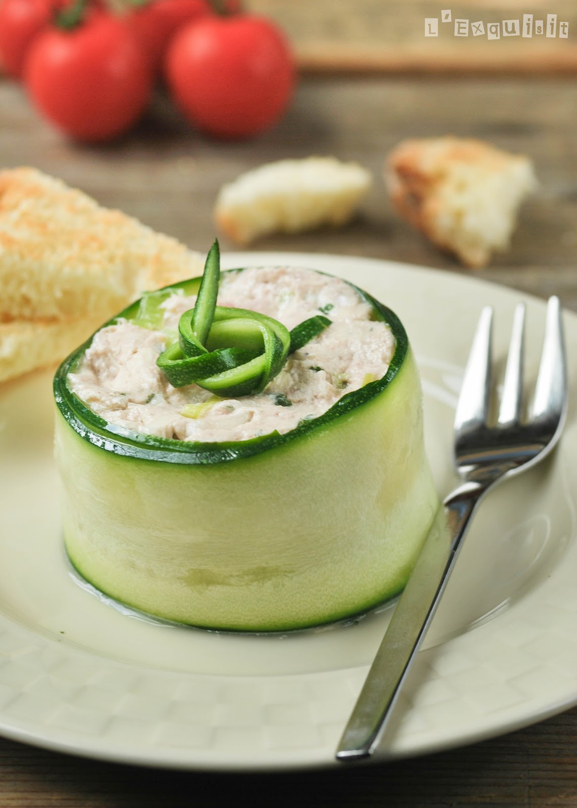 Antojo delicioso y fácil de preparar Timbal de atún con zapallito