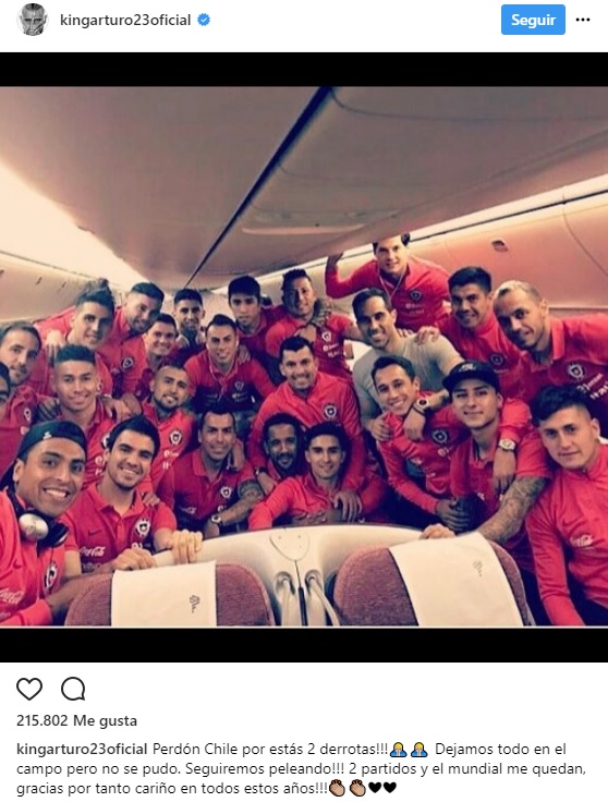 Arturo Vidal instagram
