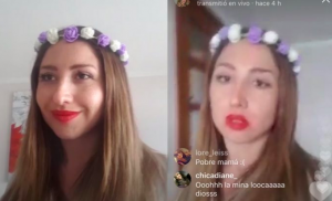 La transmisión en vivo de Nicole "Luli" Moreno que desconcertó a sus seguidores y terminó con una pelea con su madre