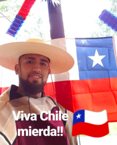 Arturo Vidal celebró las Fiestas Patrias con su propia fonda en Alemania